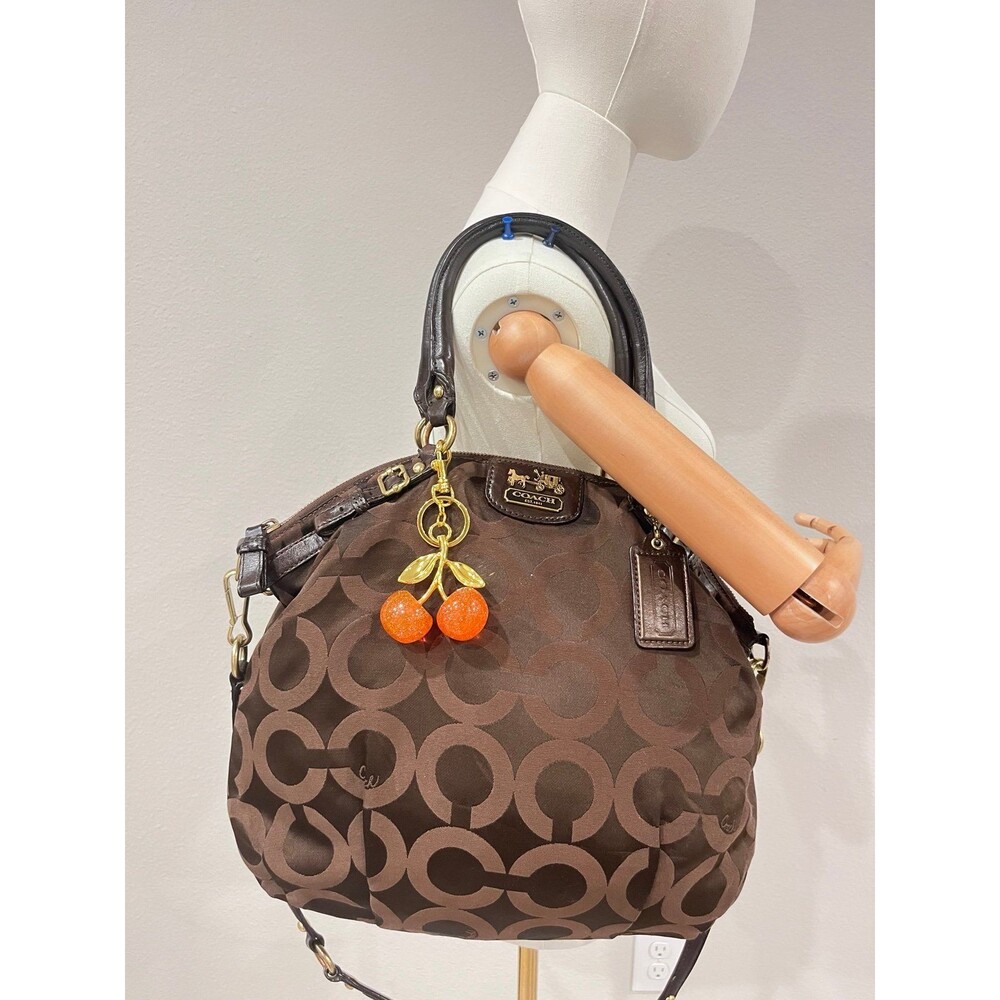 COACH JULIANNE TOTE SATCHEL.